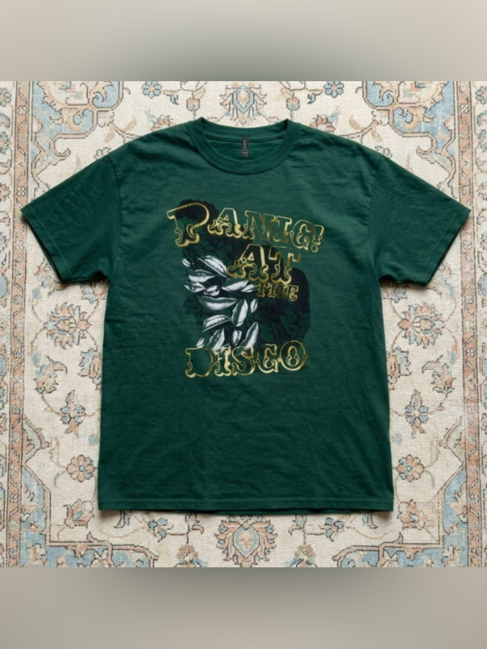 Panic! At The Disco Graphic Tee - Dark Green unisex t-shirt